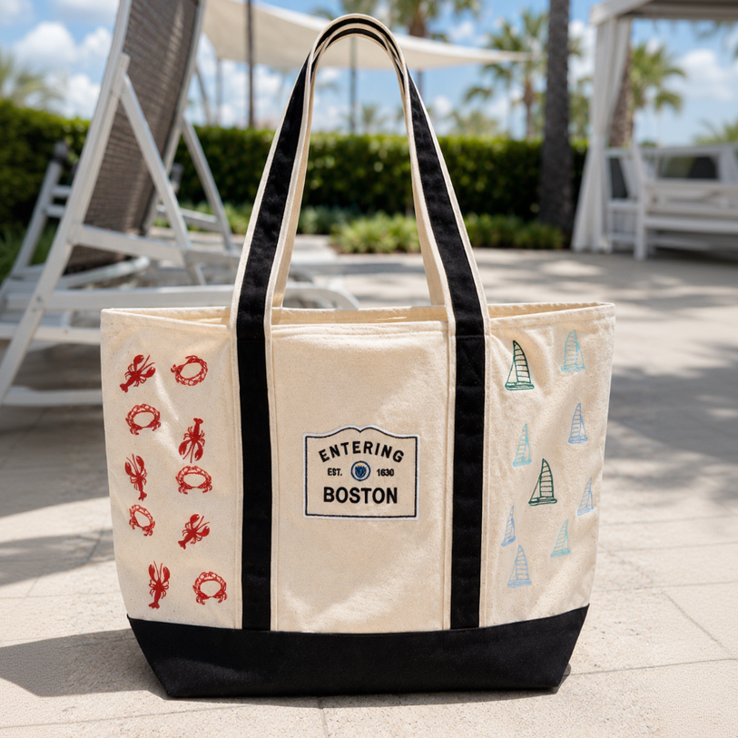 Custom Jetty Carryall Tote