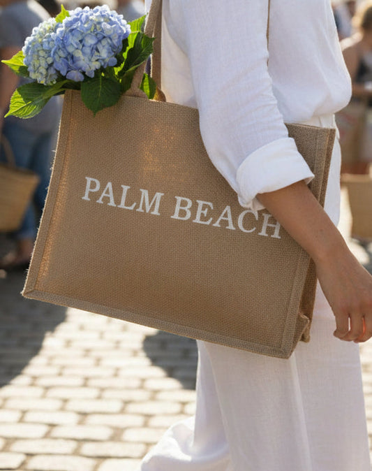 The Market Tote - PB ACK
