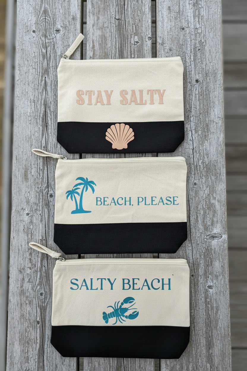 Large Beachy Pouch
