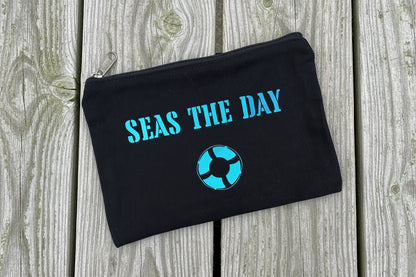 Medium Beachy Pouch (Black)